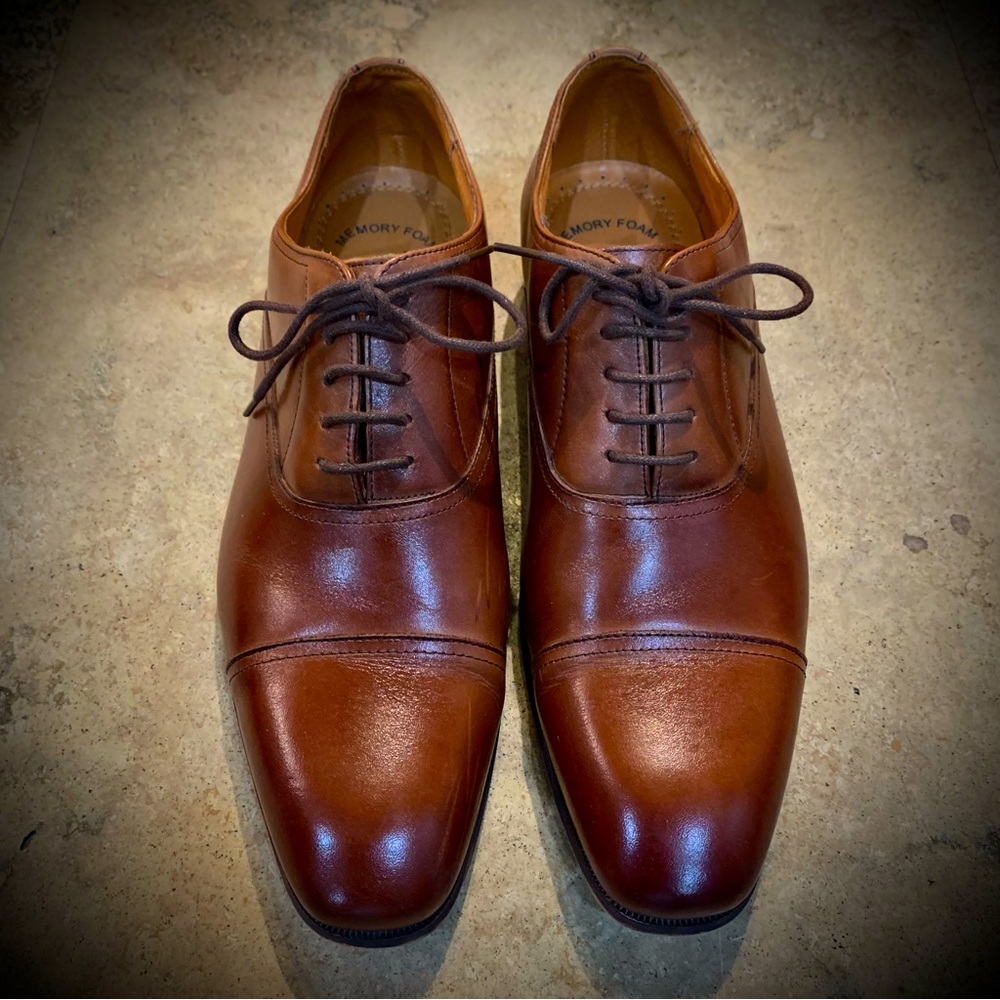 Florsheim Cognac Leather Men’s Oxford Shoe